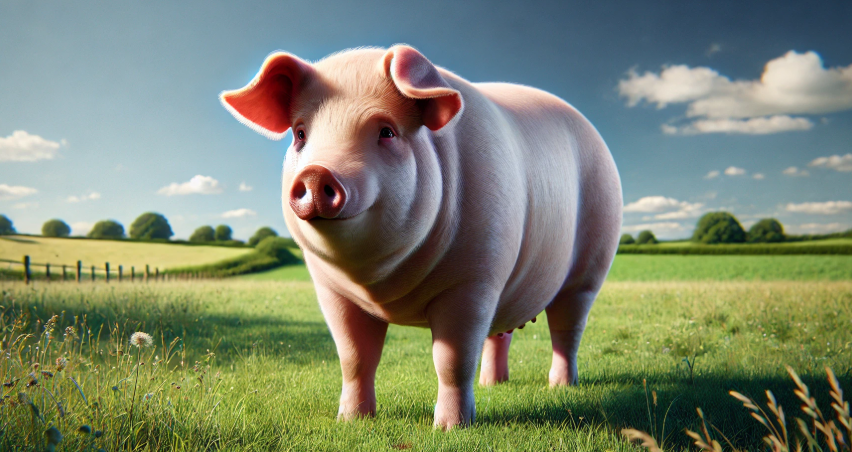 Yorkshire - Large Size Live Female - Up to 340 Pounds
